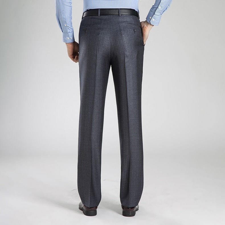 Męskie spodnie garniturowe-Bossino