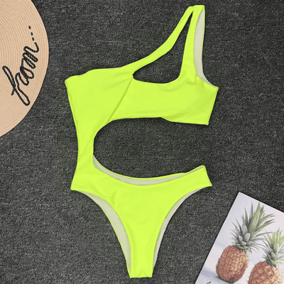 Asymetryczny strój kąpielowy monokini-Bossino