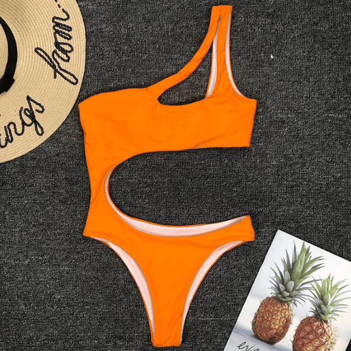 Asymetryczny strój kąpielowy monokini-Bossino
