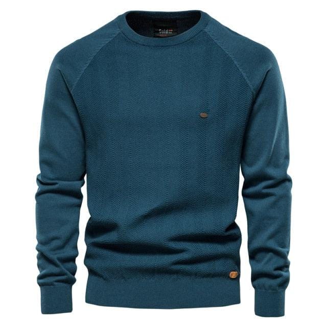 Bawełniany sweter męski-Bossino