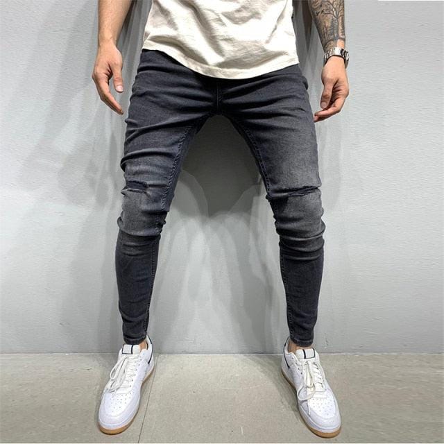 Ciemne męskie jeansy-Bossino