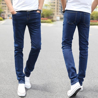 Dopasowane męskie jeansy-Bossino