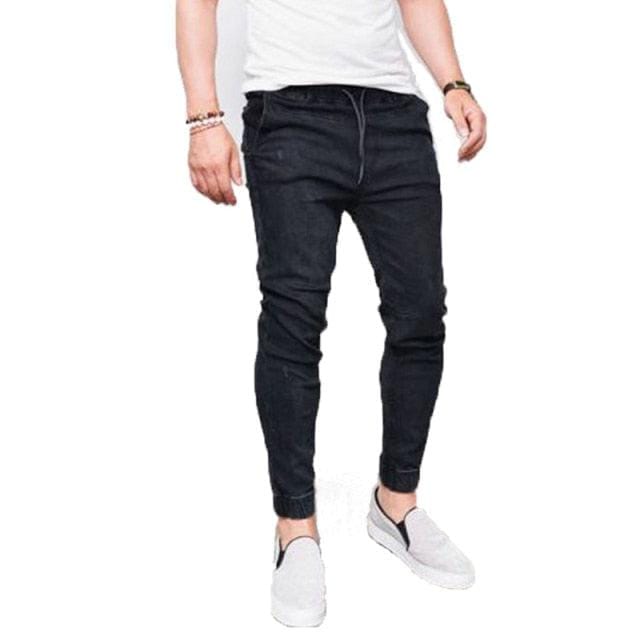 Dopasowane męskie jeansy slim fit-Bossino