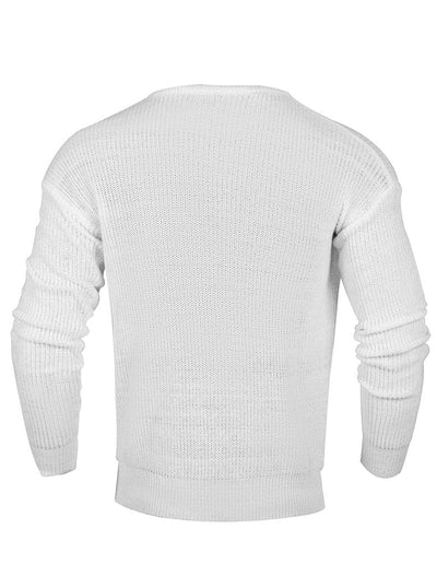 Dzianinowy sweter męski-Bossino