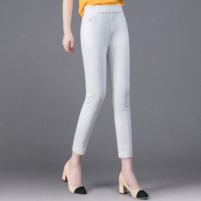 Elastyczne jeansy damskie-Bossino