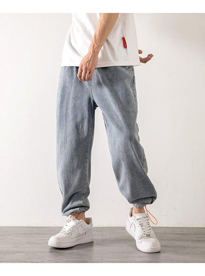 Jasne jeansy w stylu Baggy Jeans-Bossino