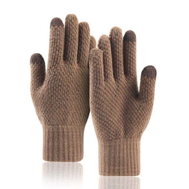 Jednolite rękawiczki na zimę-Bossino