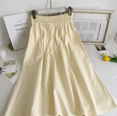 Klasyczna rozkloszowana spódnica midi-Bossino