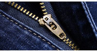 Klasyczne męskie jeansy z prostą nogawką-Bossino