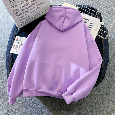 Luźna bluza damska z motywem żaby-Bossino