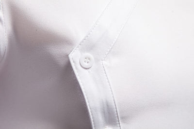 Męska koszula z haftowanymi dodatkami-Bossino