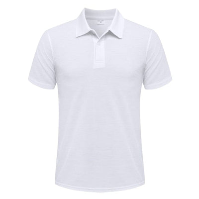 Męska koszulka polo w jednolitym kolorze-Bossino