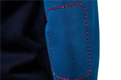 Męski sweter z dekoltem w serek-Bossino