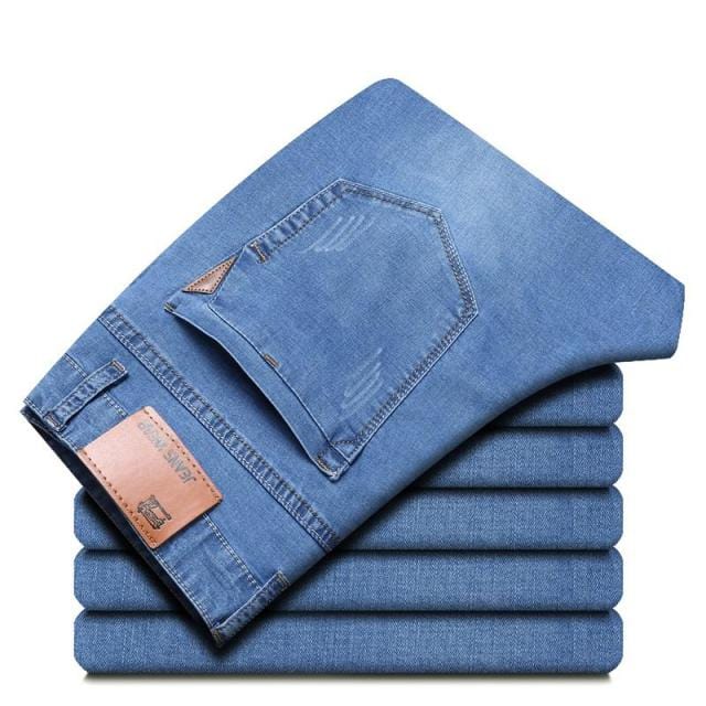 Męskie jeansy z kieszeniami-Bossino