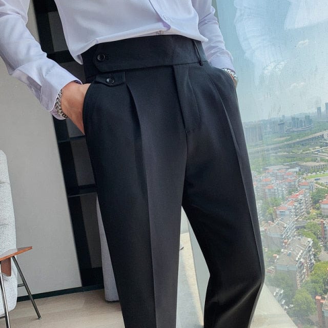 Szykowne spodnie męskie-Bossino